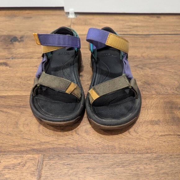 Teva woman's sandals - black purple orange teal, 5 - Picture 2 of 5